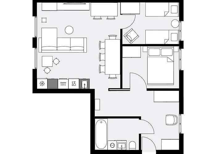 Apartment Urban Premium Poniatowskiego 23 No 4,free Public Parking, Self Check-in Chorzow